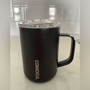 Corkcicle Matte Black Travel Mug